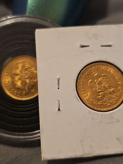 5 pesos gold coins
