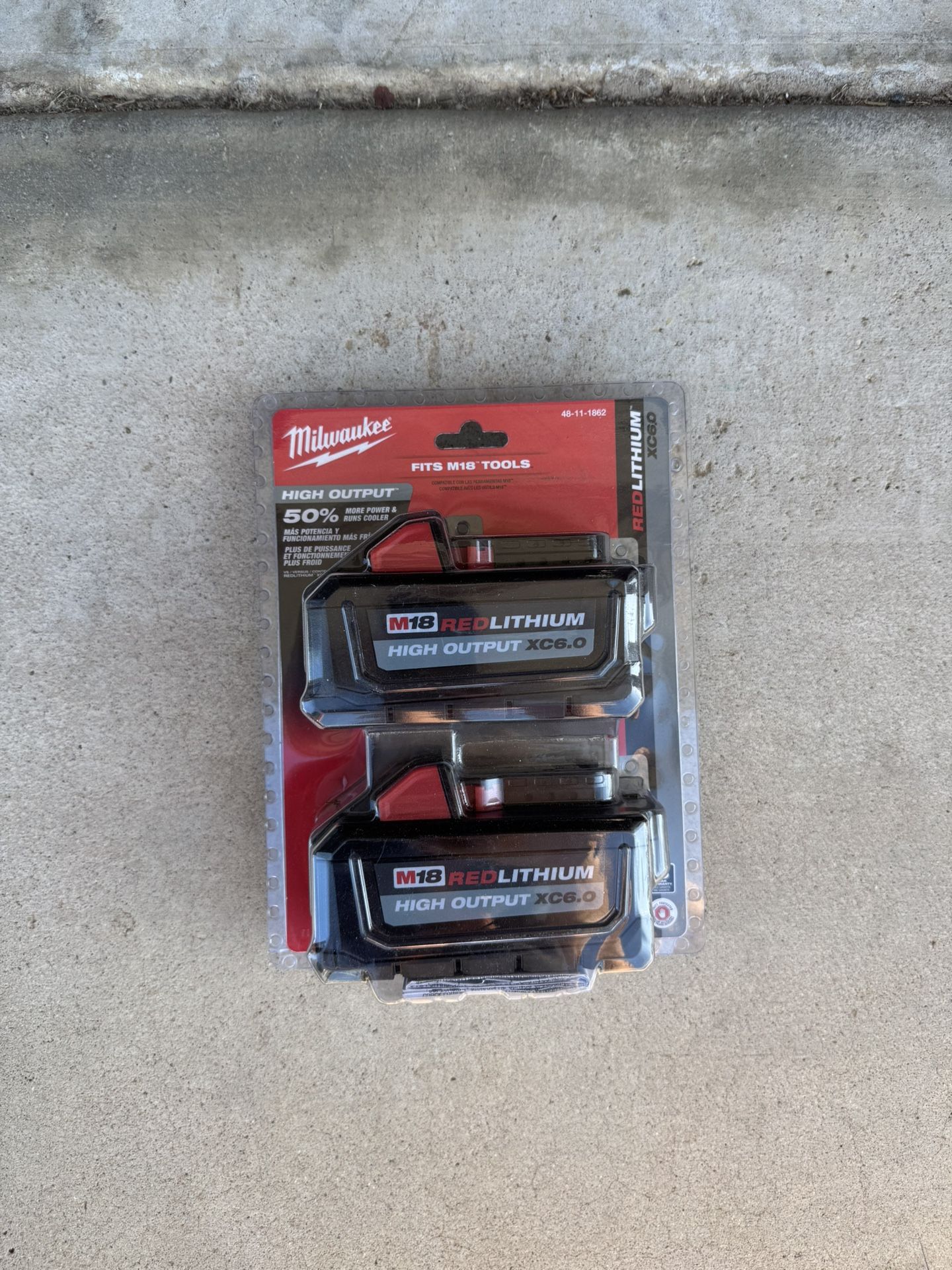 Milwaukee M18 6.0 2 Pack - $150