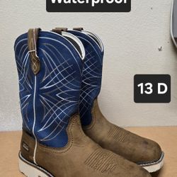 Ariat Work Boots Sz 13 D STEEL SQUARE TOE