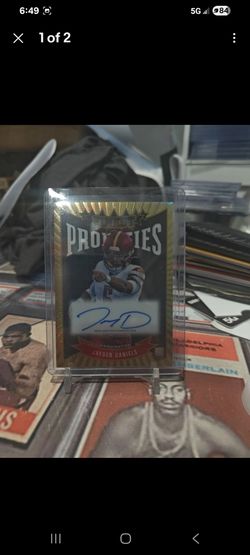 Jayden Daniels 2024 Topps Finest - Prodigies Autographs #P-JD Refractor /25 RC