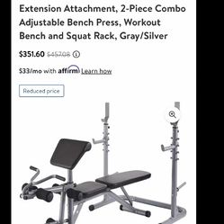 Bench presse  ,Workout Bench  &squats Rack