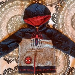 Marvel Spider-Man Jacket Size 4T