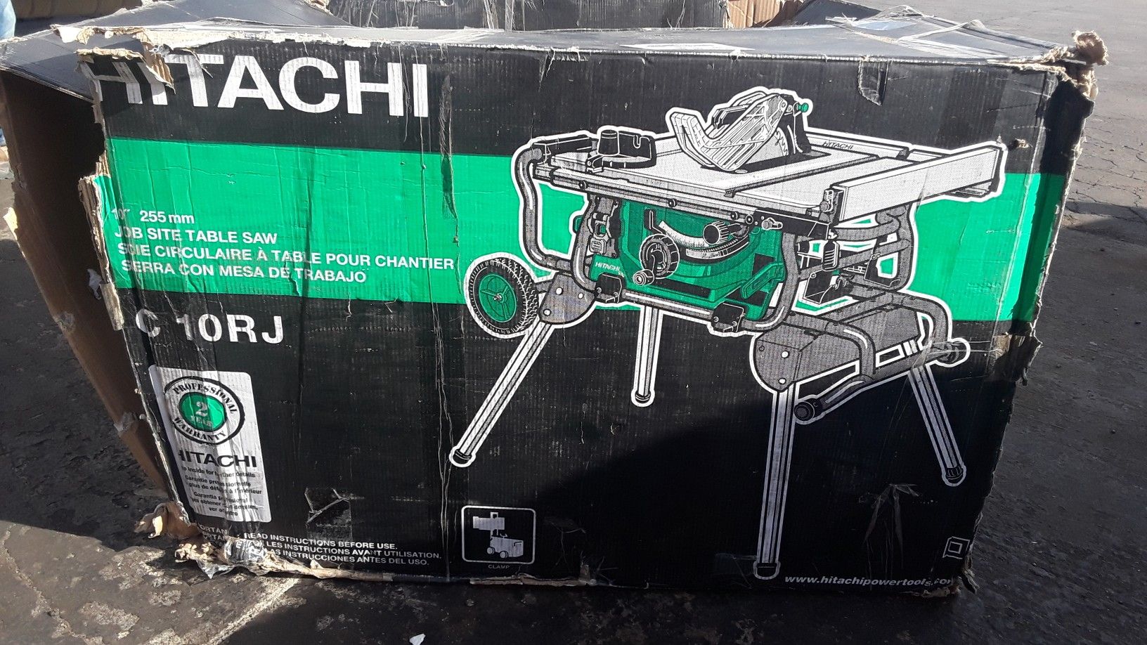 Hitachi Table Miter Saw New