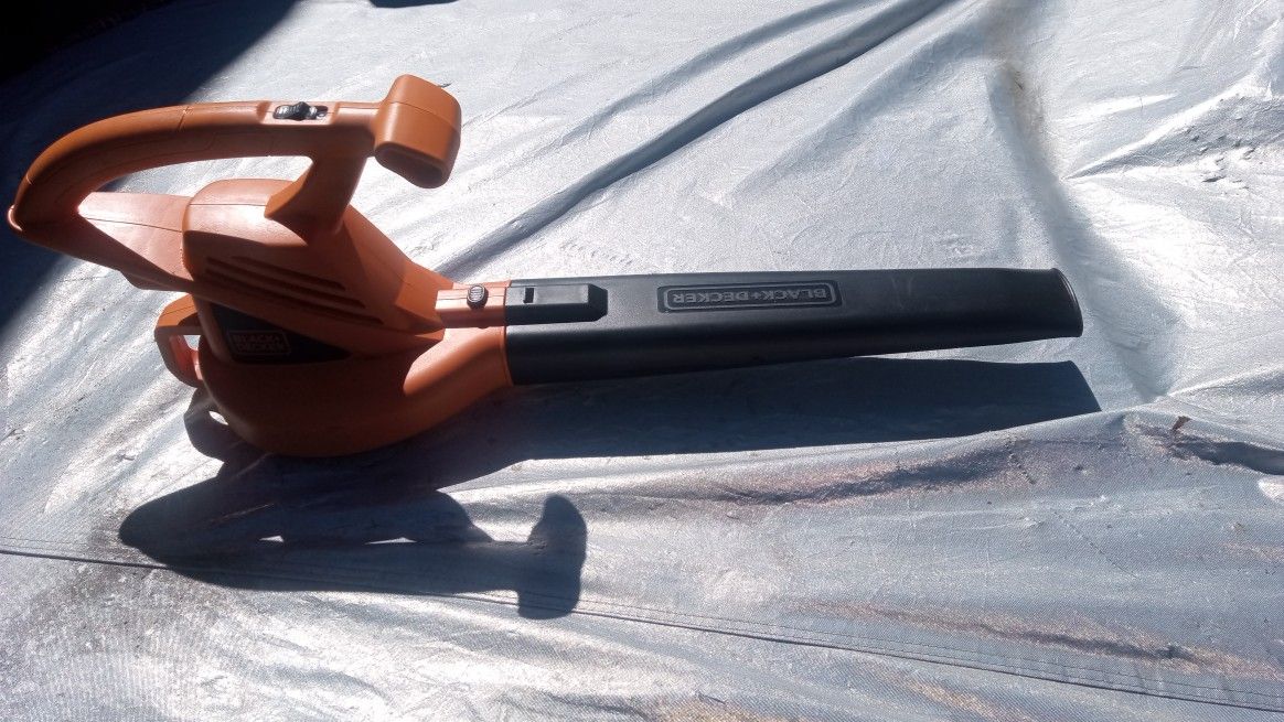 Black And Decker Plug In Leaf Blower
