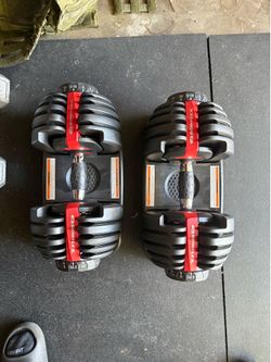 Bowflex 52 dumbbells