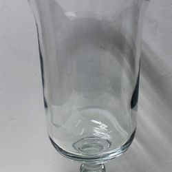 Special occasions/home decor, oversized short-stemmed goblet, 13.5 inches tall, 6.5 inches diameter mouth. $8