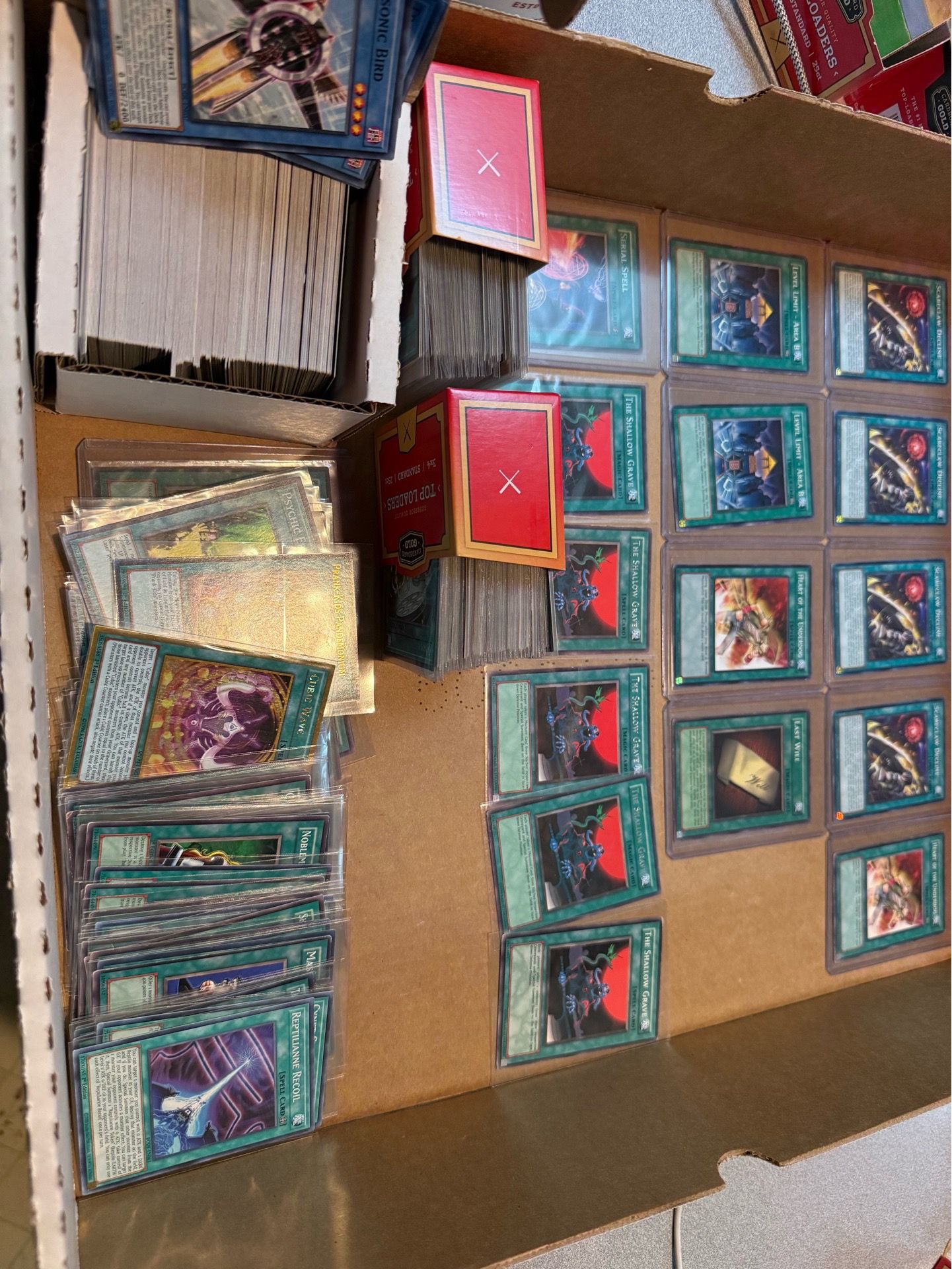 1996 and 2020 Yu-Gi-Oh cards over 460+ cards. Holos base etc