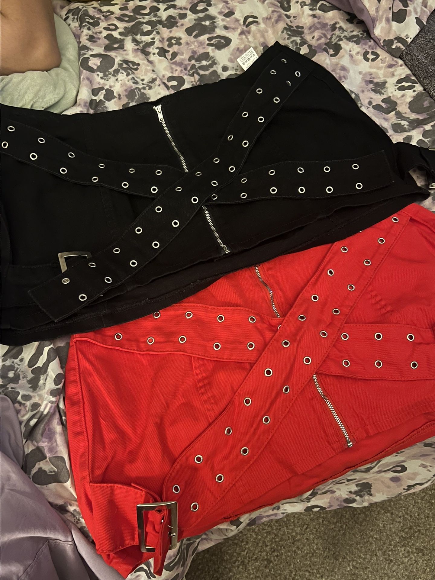 Zipper Front Skirts