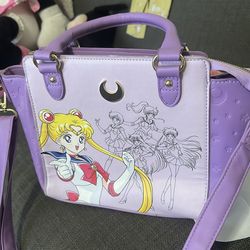 Pretty Guardian Sailor Moon Black Moon Clan Satchel Bag