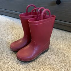 Boys Size 10 Rain Boots 