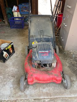 Yard machine lawnmower