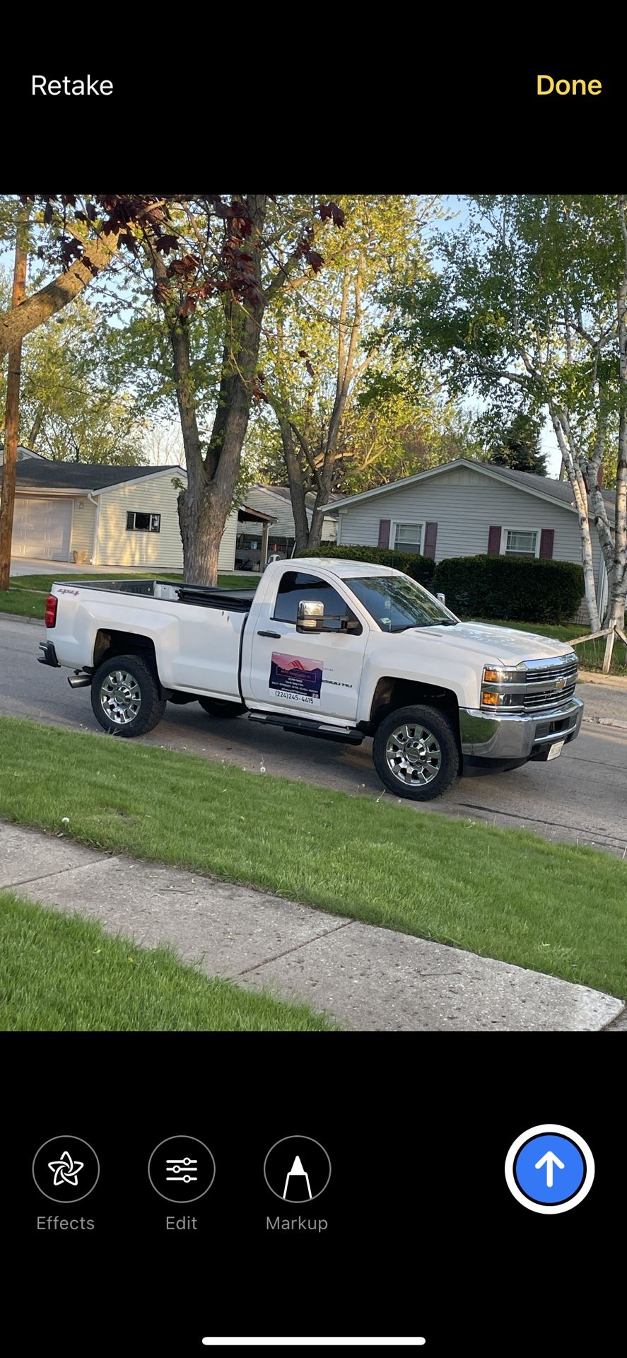 2015 Chevy 2500 6.6 Diesel