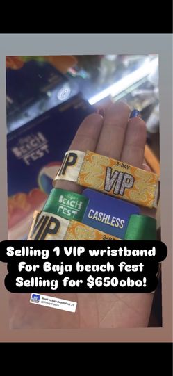 Baja fest Rosario ticket