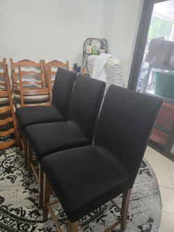 Bar Stool Chairs Set of 3