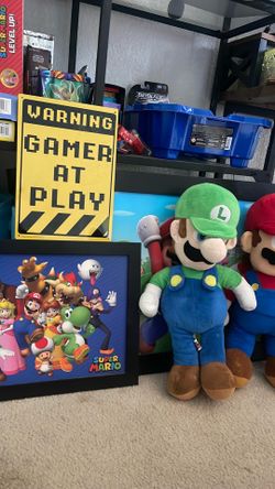 Súper Mario/ Gamer decor