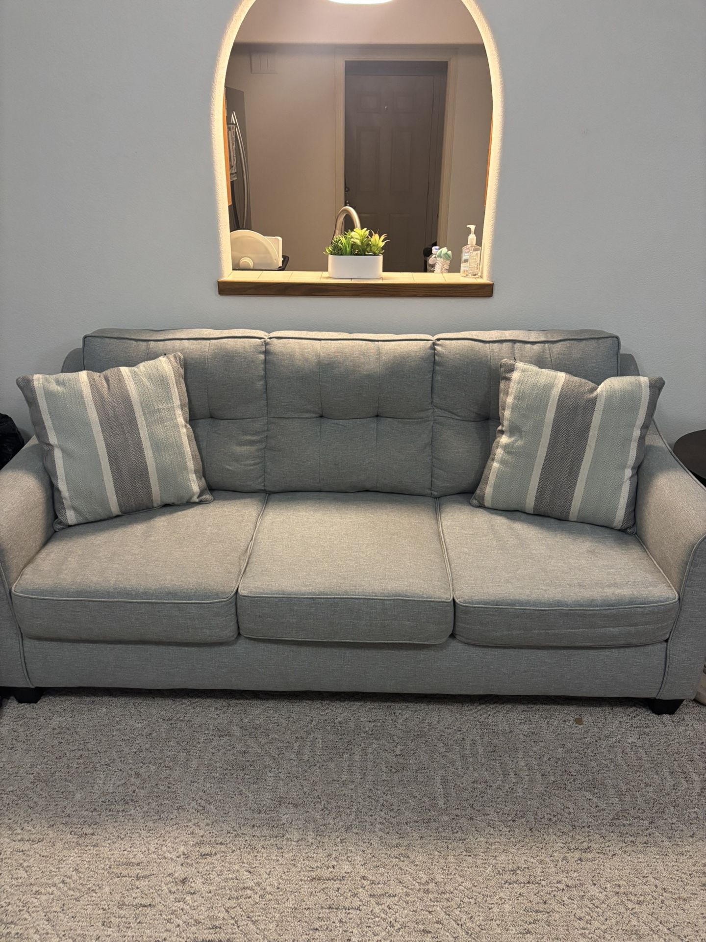 AFW- Gray/Blue Couches