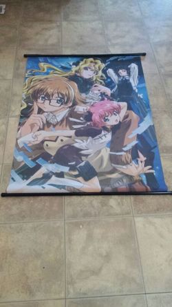 Fabric Anime poster