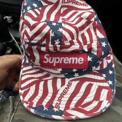 Supreme Chino Twill Camp Cap
