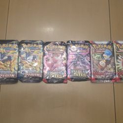 Pokemon Cards 8 Packs