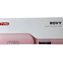 TYMO ROVY Hair Crimper Waver Hair Tool Deep Wave Curling Iron – Pink
