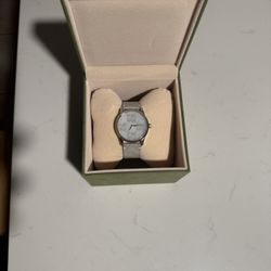 Unisex Swiss G-timeless White Hologram Leather Strap Watch 