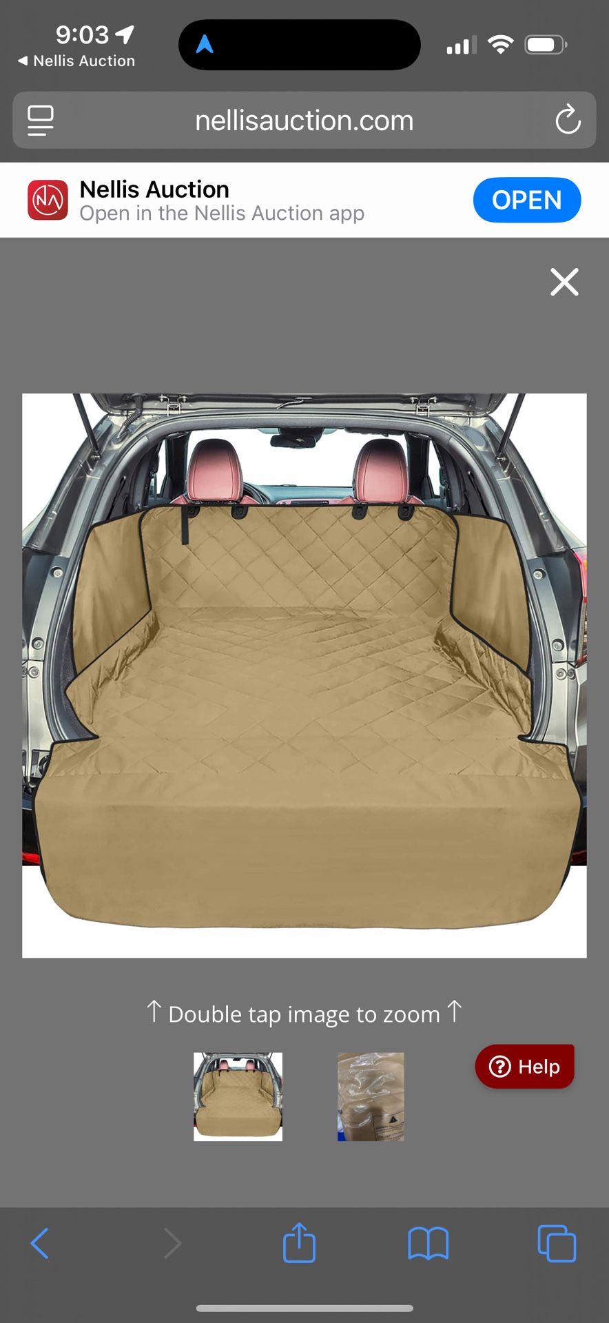 Cargo Liner For Dogs