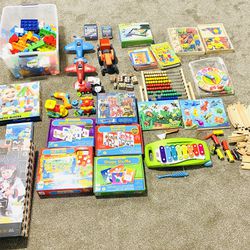 Kids Toys  And Books 3-8yrs