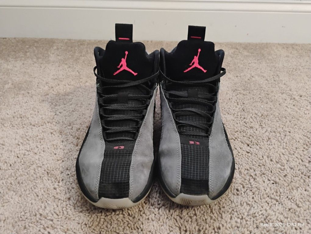 Nike air jordan 35 smoke grey/black men's size no box