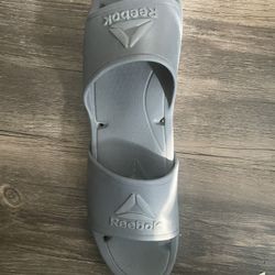 Reebok Gray Slides Size 11