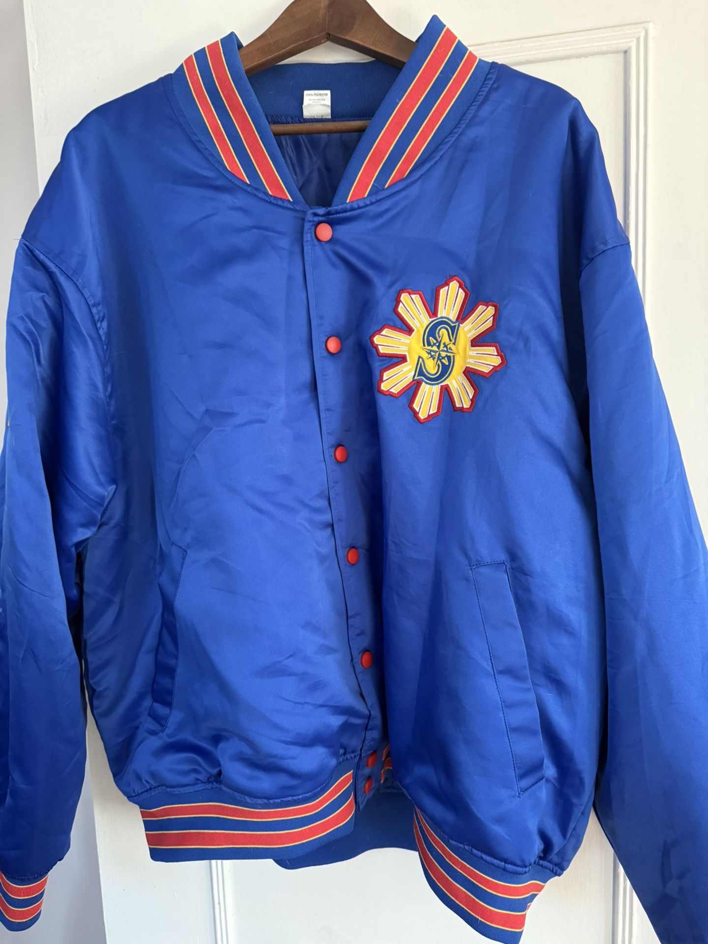 Mariners Filipino Night Bomber Jacket - XXL
