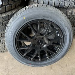 16x7 5x114.3 And P215/60r16