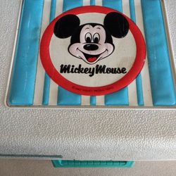 Vintage Mickey Mouse Record Player