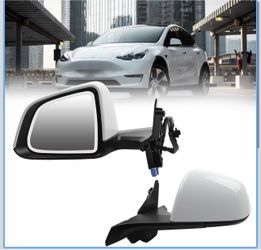 Tesla Model Y Side Door Mirror White