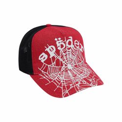 Sp5der Denim OG Web V2 Trucker 'Red'