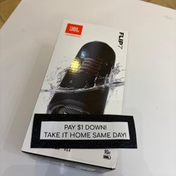 Jbl Flip 7 Bluetooth Speaker - Pay $1 today and the rest later!!