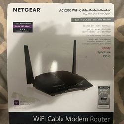 Netgear WiFi Modem Router 