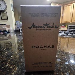 ROCHAS Moustache  Eau De Parfum for Men - 125 mL /  4.1 oz (Brand New)