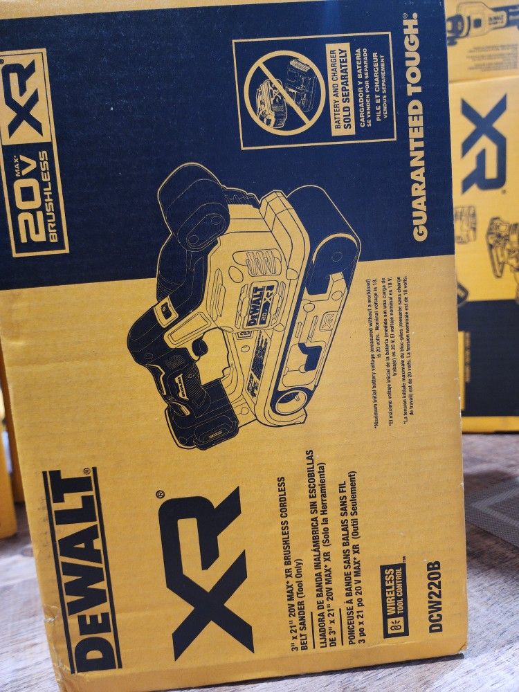 Dewalt Xr New Belt Sander 20v New $190