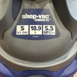 Shop-Vac H87S550A Wet/Dry Vacuum – $40 FIRM
