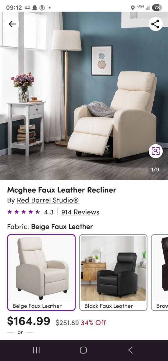 Recliner Chair