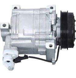 AC Compressor with Clutch 4 Grooves Replacement for Subaru Impreza 2.5L 2007-2014 Replacement for Subaru Forester 2.5L 2007-2013 CO 11227C 971