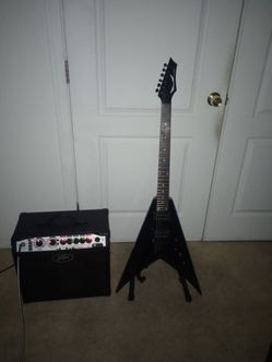 Dean Flying V Dave Mustaine (2016) Megadeath & Peavey Viper I Amp