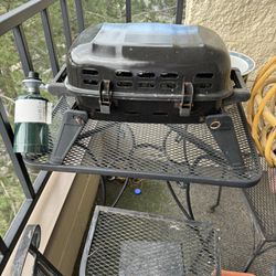 Grill And 2 Chairs