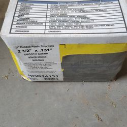 2 1/2" Smooth Shank Framing Nails