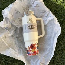 Stanley The Lunar New Year Limited Edition Flowstate Quencher 30oz Tumbler Cream Dragon