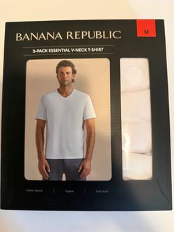 Banana Republic 3-Pack V-Neck T-Shirts Medium