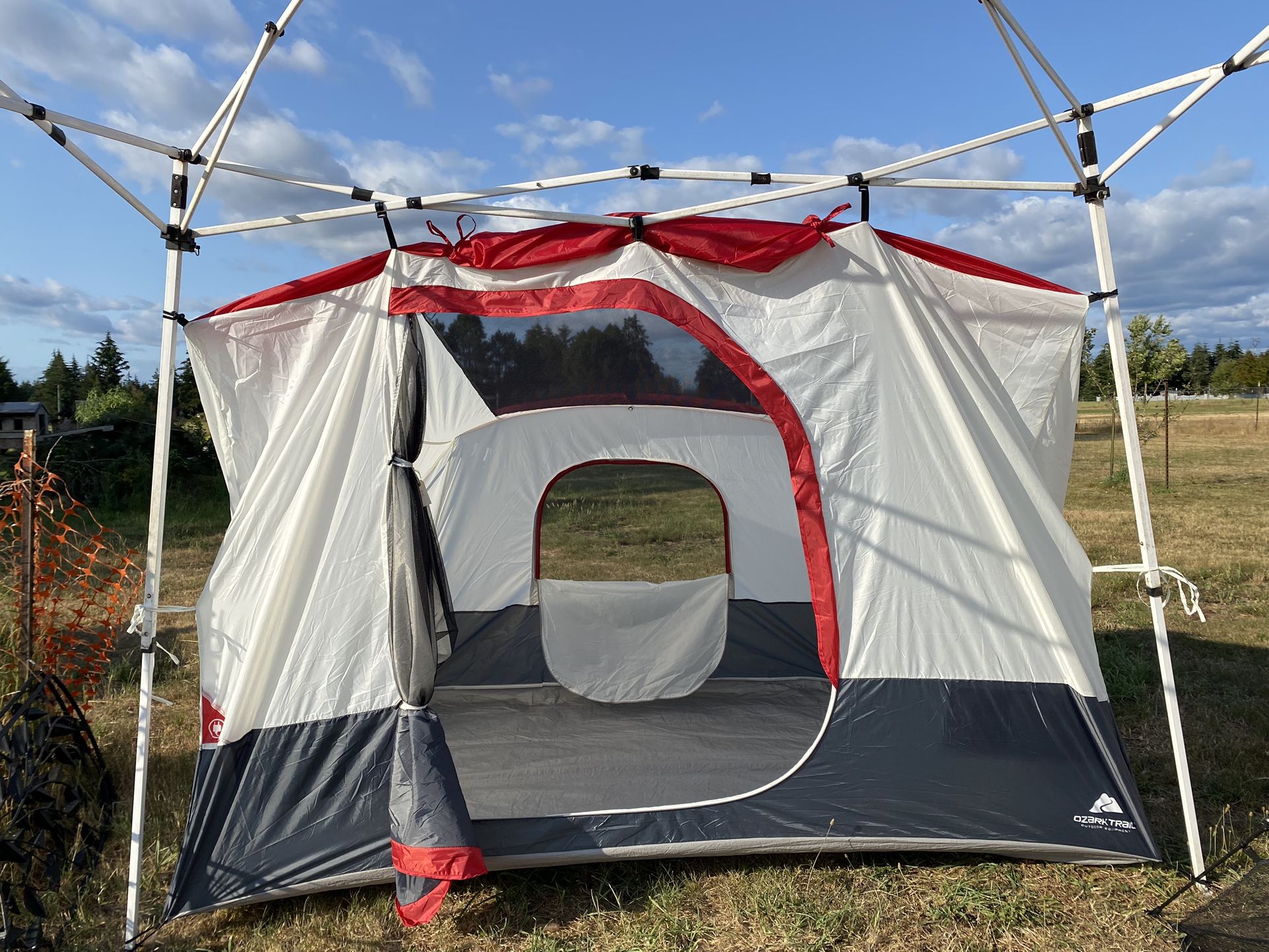Ozark trail 4 person connectent hot sale
