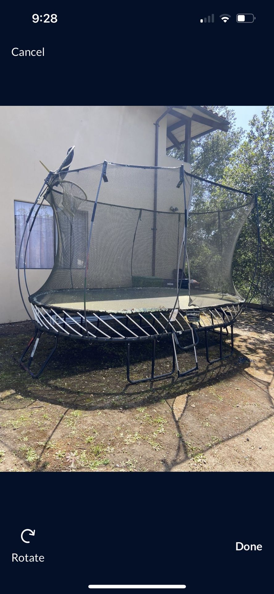Springfree Large Oval Trampoline (8 x 13') - Pick Up