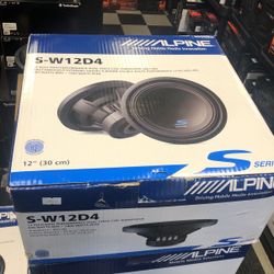 Alpine Type S 12 Inch Subwoofer