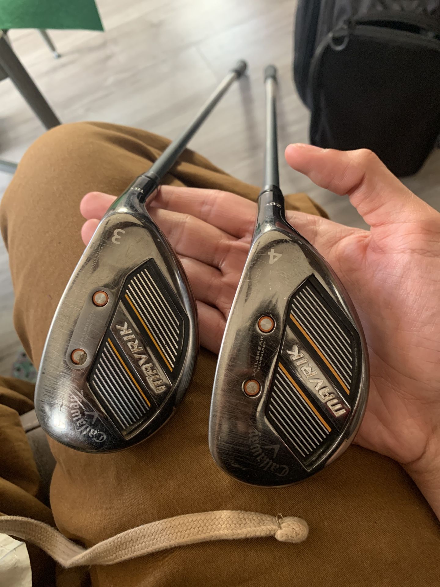 Callaway Maverick 3 and 4 Hybrids